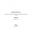 LA EDUCACIÓN A DISTANCIA COMO RESPUESTA A LAS NECESIDADES EDUCATIVAS DEL SIGLO XXI