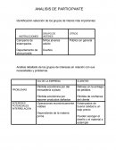 Análisis detallado de los grupos de intereses en relación con sus necesidades y problemas