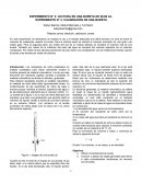 EXPERIMENTO N° 3: CALIBRACIÓN DE UNA BURETA