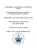 Bitacoras de las practicas de laboratorio