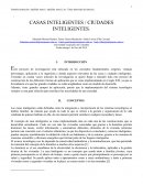 CASAS INTELIGENTES / CIUDADES INTELIGENTES