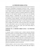 LA CONDICIÓN HUMANA ACTUAL