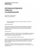 SISTEMAS DISTRIBUIDOS “LA COMUNICACIÓN”