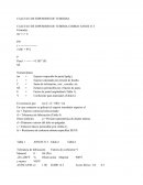 CALCULO DE ESPESORES DE TUBERIAS