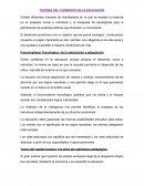 TEORÍAS DEL CONSENSO EN LA EDUCACIÓN