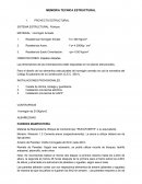 FORMATO DE MEMORIA TECNICA ESTRUCTURAL
