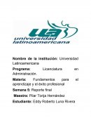 Fundamentos para el aprendizaje y el éxito profesional