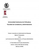 Las Funciones de la Administración y el Proceso Administrativo