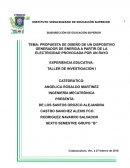 Propuesta de diseño de un dispositivo generador de energía