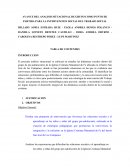 AVANCE DEL ANALISIS SITUACIONAL DE GRUPO COMO PUNTO DE PARTIDA PARA LA INTERVENCION SOCIAL DEL TRABAJO SOCIAL