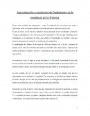 Aproximación a cuestiones de fundamento en la enseñanza de la Historia