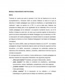 Guia para al revison del modelo pedagogico de una Institucion Educativa