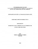 MARKETING VISUAL IMPORTANCIA EN EMPRESAS DE CONSULTORÍA BOUTIQUE