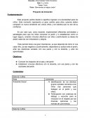 Proyecto de Iniciación