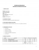 INFORME PSICOPEDAGÓGICO PROGRAMA DE INTEGRACIÓN ESCOLAR