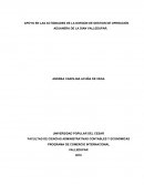 APOYO EN LAS ACTIDIDADES DE LA DIVISION DE GESTION DE OPERACIÓN ADUANERA DE LA DIAN VALLEDUPAR