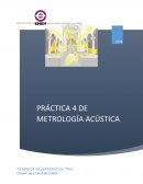 Práctica de metrología acústica