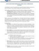 ANOTACIONES SOBRE MORFOLOGÍA: ESTRUCTURA Y FORMACIÓN DE PALABRAS