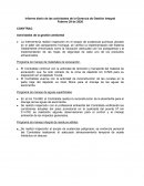 Informe diario de las actividades de la Gerencia de Gestión Integral