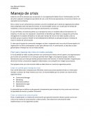 Plan para manejo de crisis en redes sociales