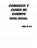 PROYECTO: “CONOZCO Y CUIDO MI CUERPO”