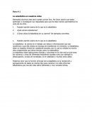 La estadística en nuestras vidas