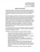 Resumen Gestión de Inventarios