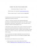 Actividad 2. Vida y Obra de Nuestros Fundadores (80%)