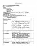 Guión de la Batalla de Santa Inés