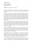 RESUMEN: LOS ORÍGENES DEL LENGUAJE