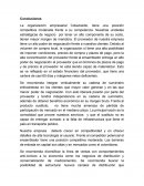 Conclusion sobre organización empresarial Colsubsidio