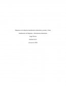 Maquinas en la industria manufacturera alimentaria, pescado y frutas