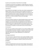 ESCUELAS PSICOLÓGICAS