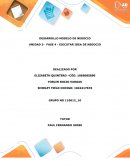 DESARROLLO MODELO DE NEGOCIO