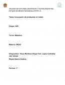 Innovación de productos en redes