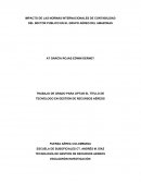 IMPACTO DE LAS NORMAS INTERNACIONALES DE CONTABILIDAD
