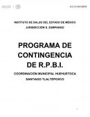 PROGRAMA DE CONTINGENCIA DE R.P.B.I.