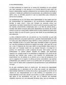 Analisis critico la etica profesional