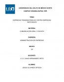 EMPRESAS TRANSNACIONALES CONTRA EMPRESAS NACIONALES