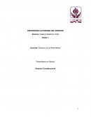 Federalismo en México. Derecho constitucional