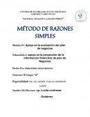 METODO DE RAZONES SIMPLES