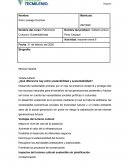 Patrimonio Cultural y Sustentabilidad