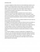 Introduccion a un trabajo de investigación de la cerveza
