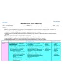 Planificacion Anual Trimestral area matematica