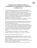 RAZONES QUE HICIERON POSIBLE LA APARICIÓN DE LA FILOSOFÍA EN LA GRECIA EN EL SIGLO VI A.C