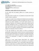 Sintesis Codigo etico del psicologo