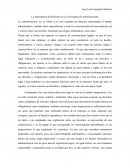 La importancia de derecho en la administración