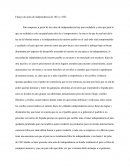 Ensayo de actas de independencia de 1821 y 1823