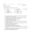 Examen de la narrativa