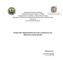 Mantenimiento de la Paz y Violencia en las Relaciones Internacionales